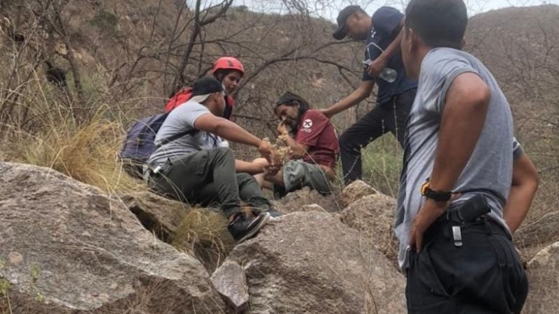 Encontraron un hombre que estana extraviado desde el sábado