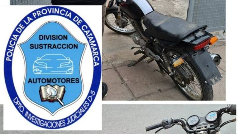 Controlan una moto y descubren irregularidades