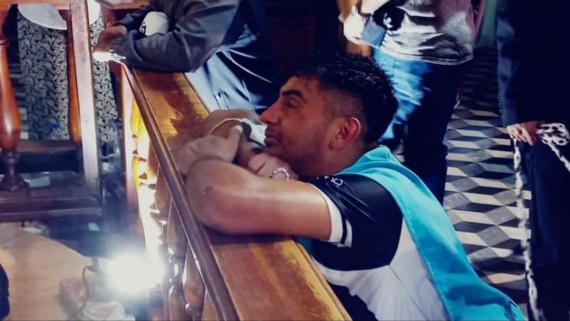 Santiagueños se rinden a los pies de la Virgen