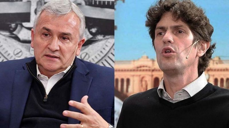 Gerardo Morales y Martín Lousteau, casi terminan a las piñas