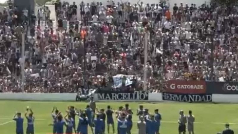 Una multitud acompañó la última práctica de Talleres