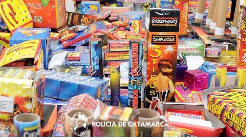 Control de calidad y legalidad de pirotecnia