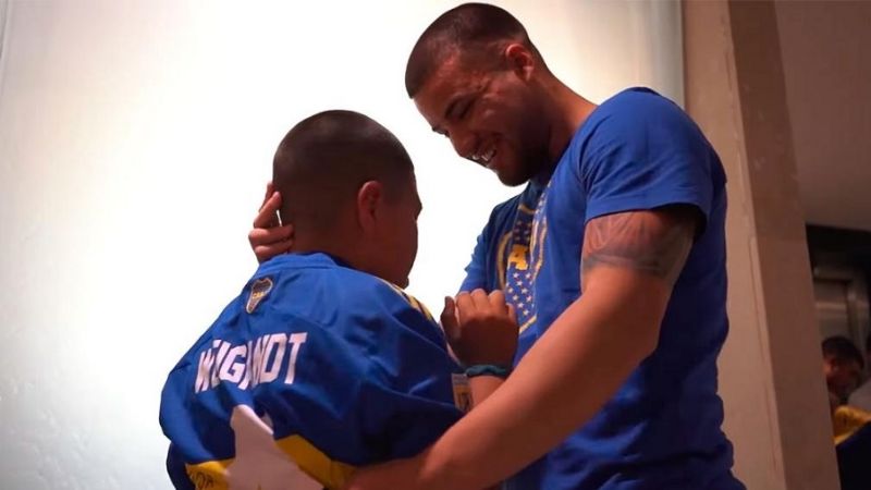 Boca llegó a Santiago del Estero con la mejor onda