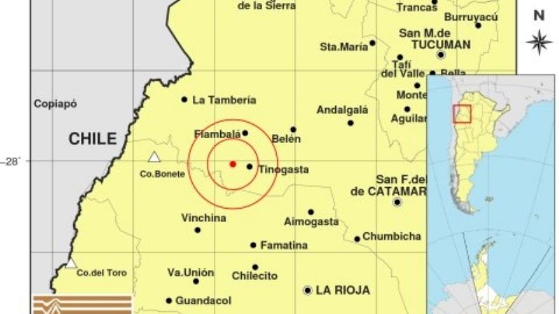 Dos temblores en las últimas horas