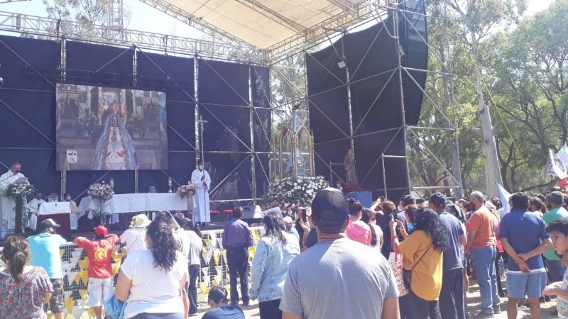 “Otórganos las gracias para cada uno de los que vinimos a verte”