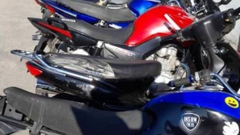 Motoqueros descontrolados e imprudentes