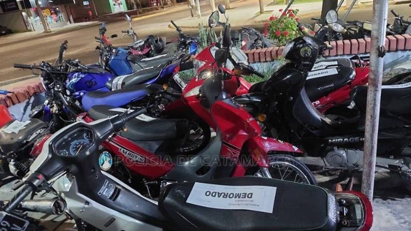 Motoqueros descontrolados e imprudentes