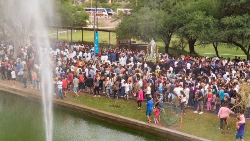 Más de 100.000 fieles se reencontraron con la Virgen del Valle