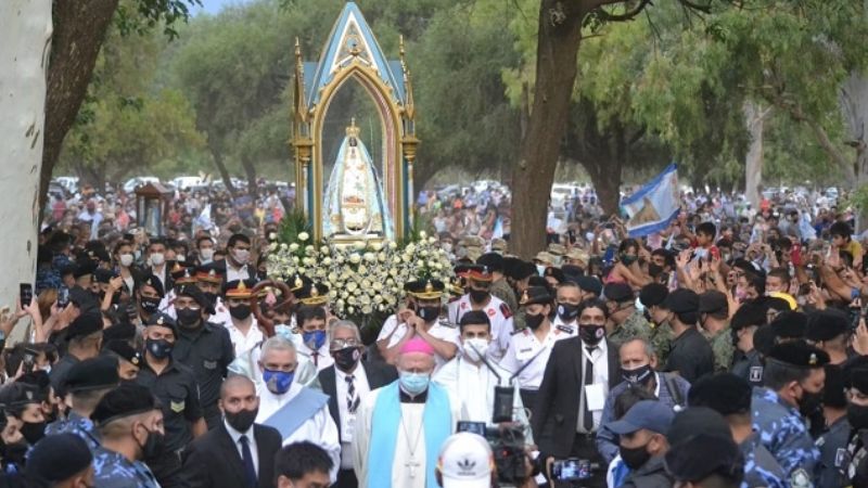 Imponente manifestación de fe y amor a la  Madre del Valle