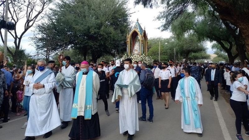 Imponente manifestación de fe y amor a la  Madre del Valle