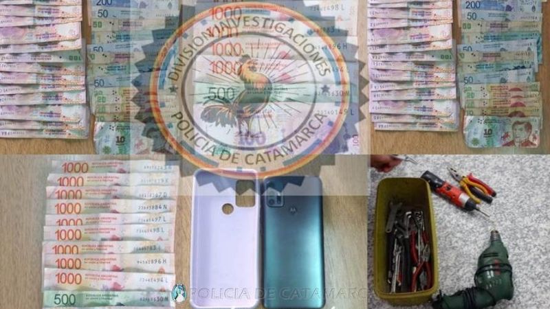 Cayeron tres jóvenes implicados en un robo