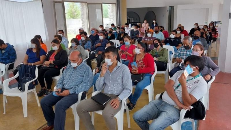 El Banco Nación brindó capacitación en Santa María