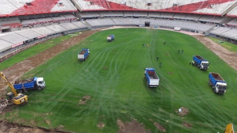 River comenzaría de visitante por las obras del Monumental