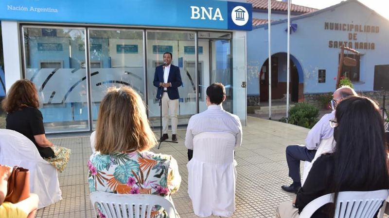 Santa María tiene nuevo recinto de cajeros, el más grande del interior