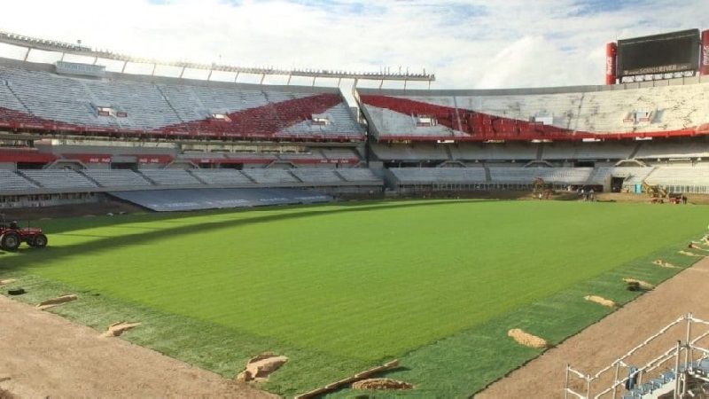 Así está el Monumental, a 10 días de que River sea local