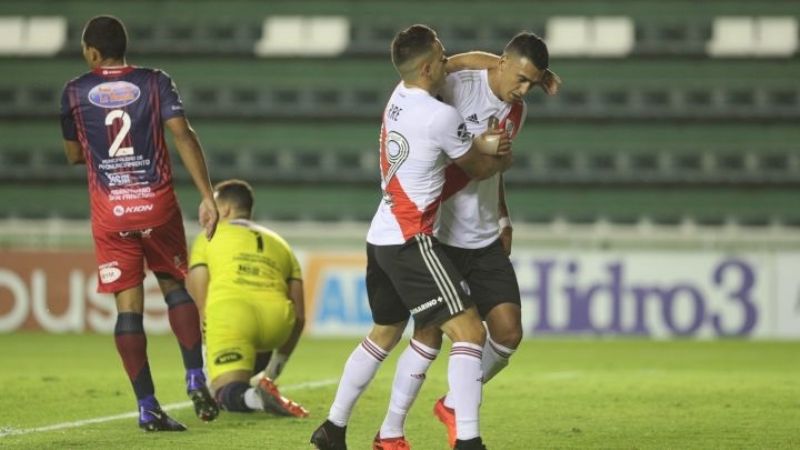 River goleó al “Depro” y está en 16vos. de la Copa Argentina