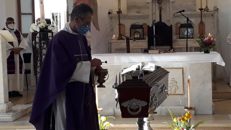 Dieron el último adiós al padre Héctor Pablo Batallán