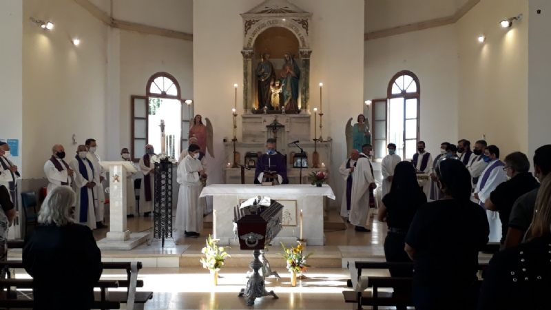 Dieron el último adiós al padre Héctor Pablo Batallán