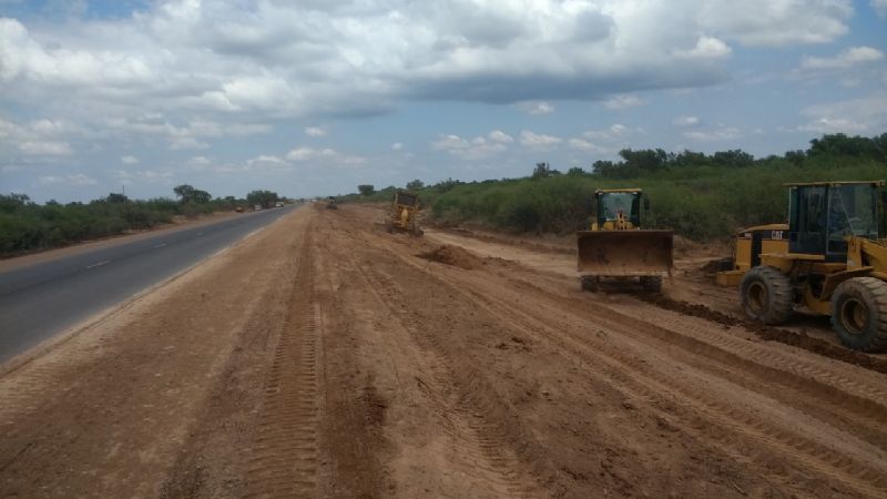 Avanza a buen ritmo la repavimentación de Ruta Nacional 60