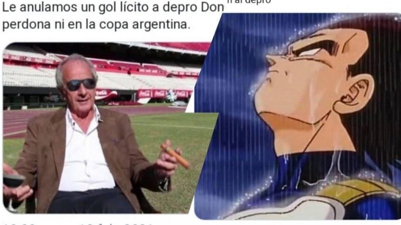 Cargadas por el gol mal anulado al “Depro” ante River