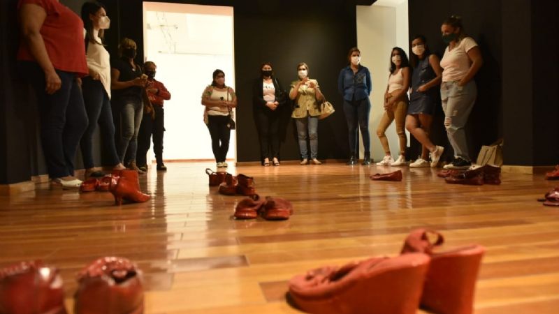 Muestra contra la Violencia de Género en el Museo Caravati