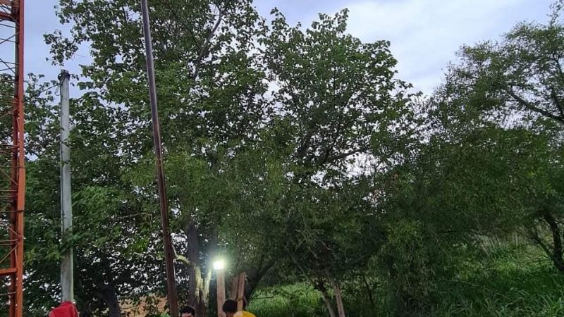 Nueva bomba y tablero eléctrico en Las Barranquitas