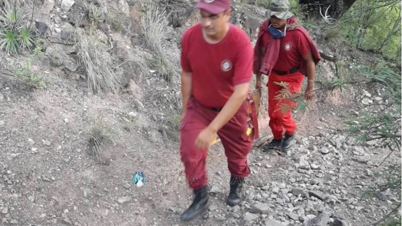 Salió por los montes de El Gracián y se lesionó el tobillo