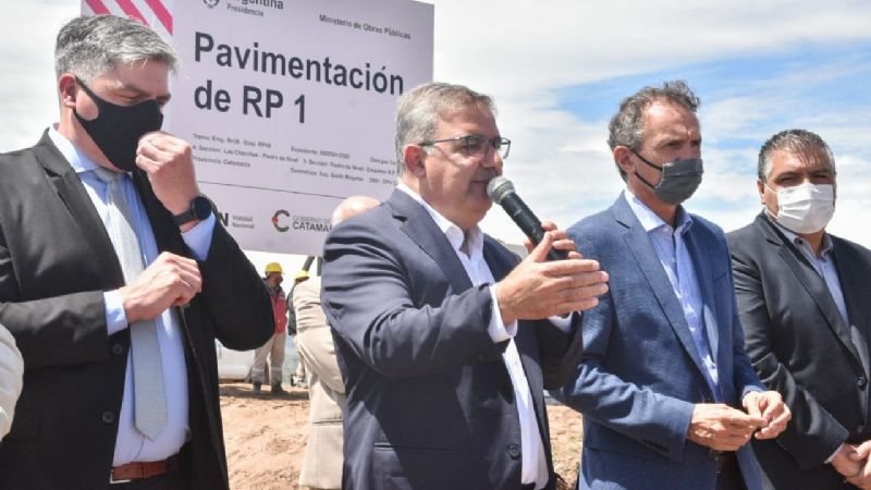 Jalil y el ministro Katopodis anunciaron obras por más de $20 mil millones