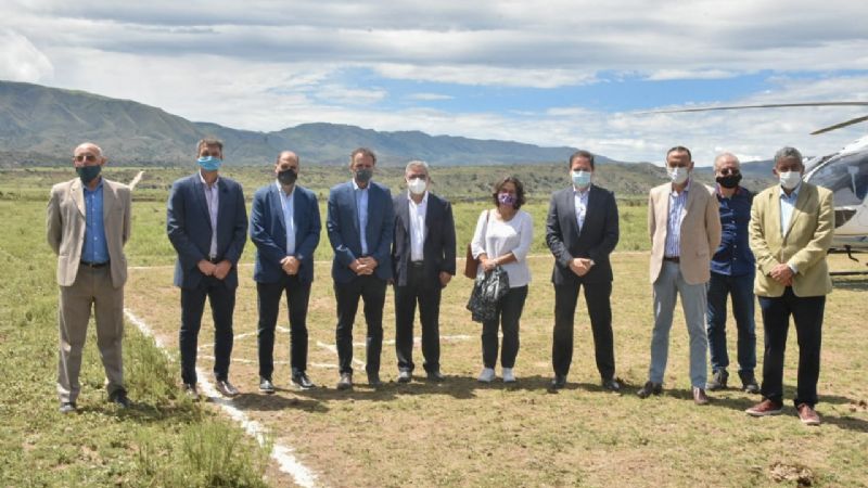 Jalil y el ministro Katopodis anunciaron obras por más de $20 mil millones