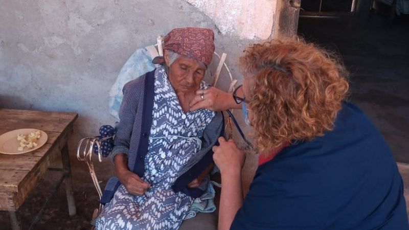 El Puesto de Tinogasta asistido sanitariamente