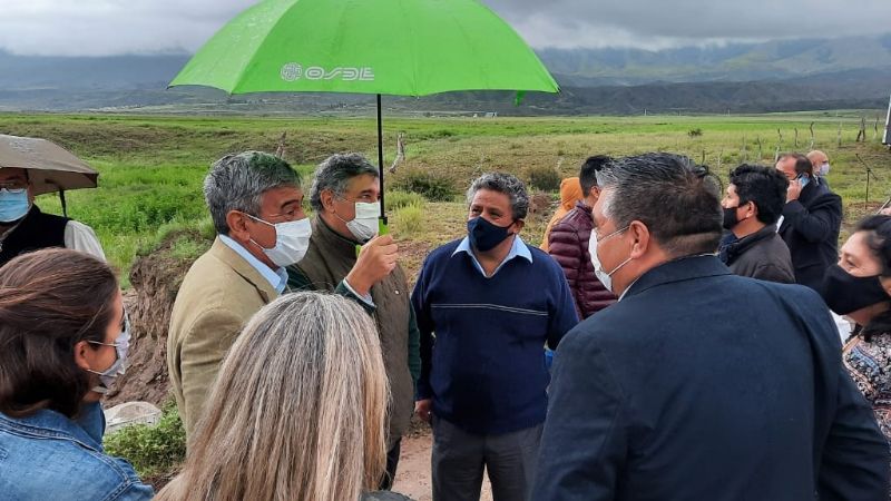 Importantes gestiones de Gómez ante el ministro de Obras Públicas de la Nación