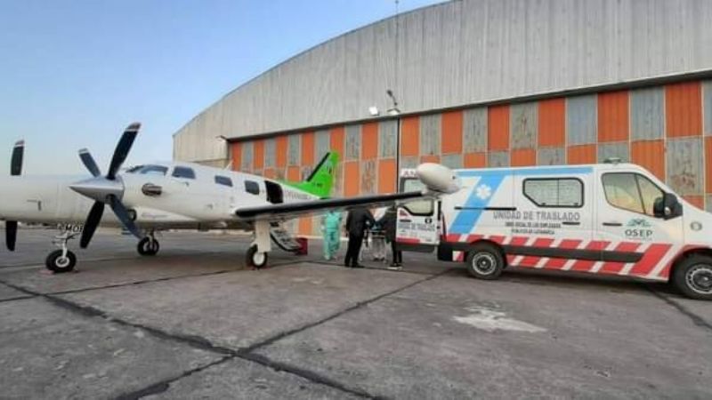 Trasladan a Córdoba de urgencia a tres pacientes