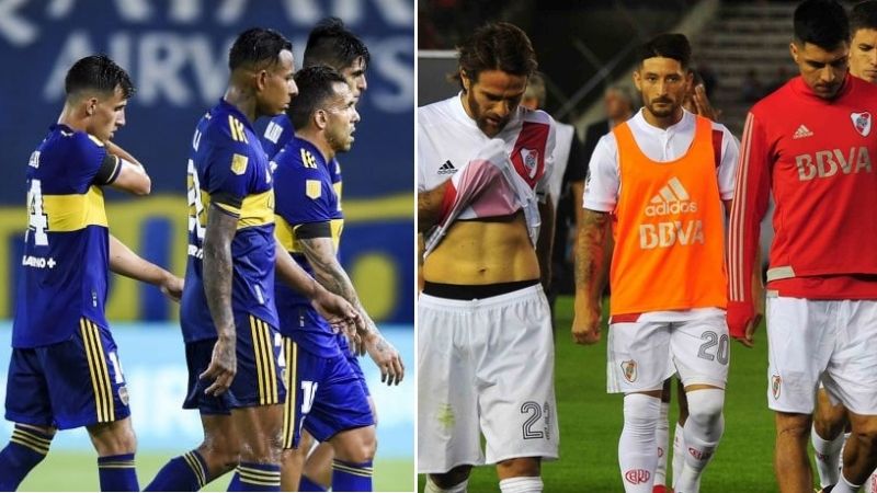 Boca empató con Gimnasia y River perdió con Estudiantes