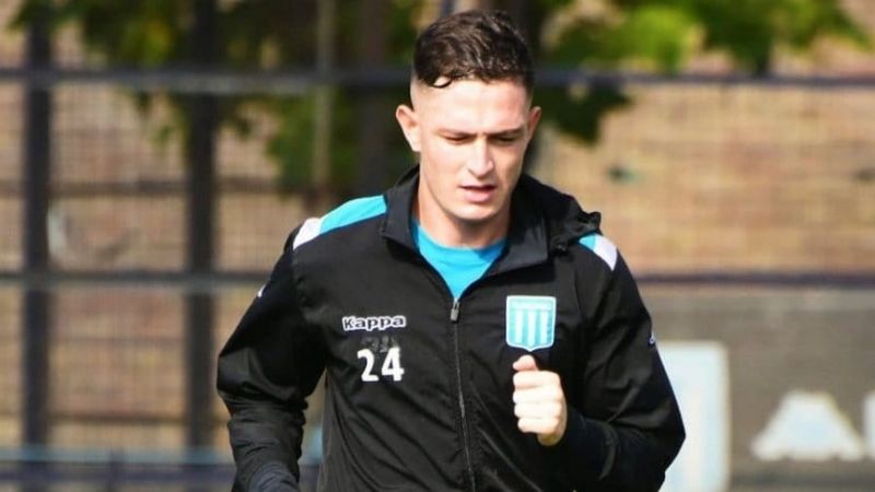 El “Colo” Moreno tuvo su primera práctica en Racing