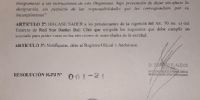 LA FIRMA del Dr. Alexis Burgos, titular de la Inspección General de Personas Jurídicas (IGPJ).