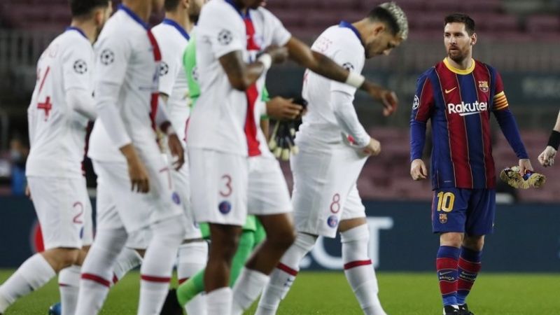 El PSG goleó 4-1 al Barcelona, en el Camp Nou