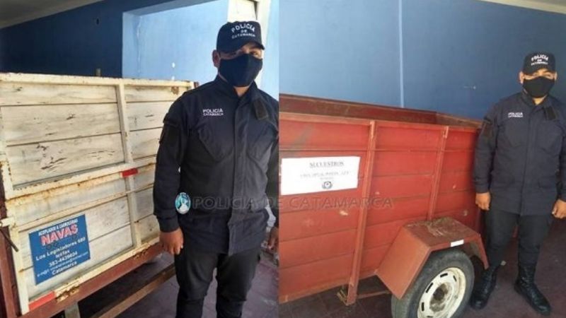 Recuperan un carro sustraído en Pomán