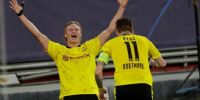 HAALAND, el pibe noruego que no para de asombrar al mundo futbolístico. Hoy hizo dos goles para el Dortmund.