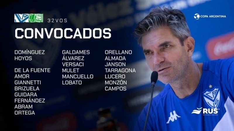 Vélez ante el Deportivo Camioneros, por la Copa Argentina