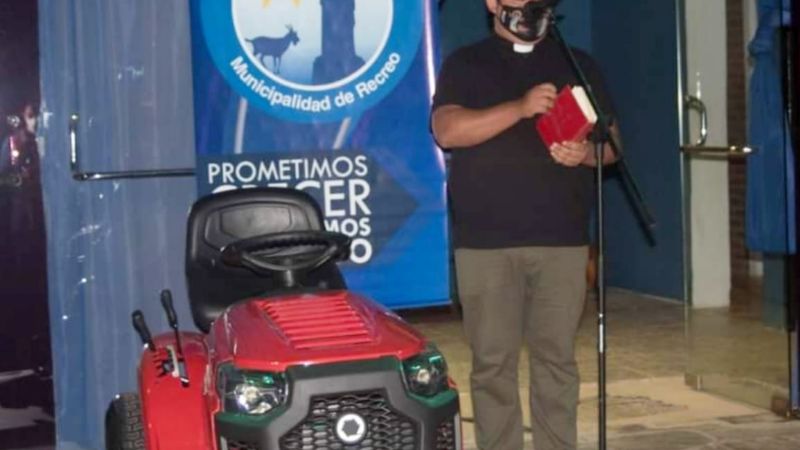 Nuevos vehículos y maquinaria para el municipio de Recreo