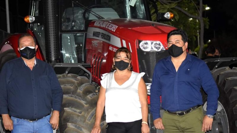 Nuevos vehículos y maquinaria para el municipio de Recreo