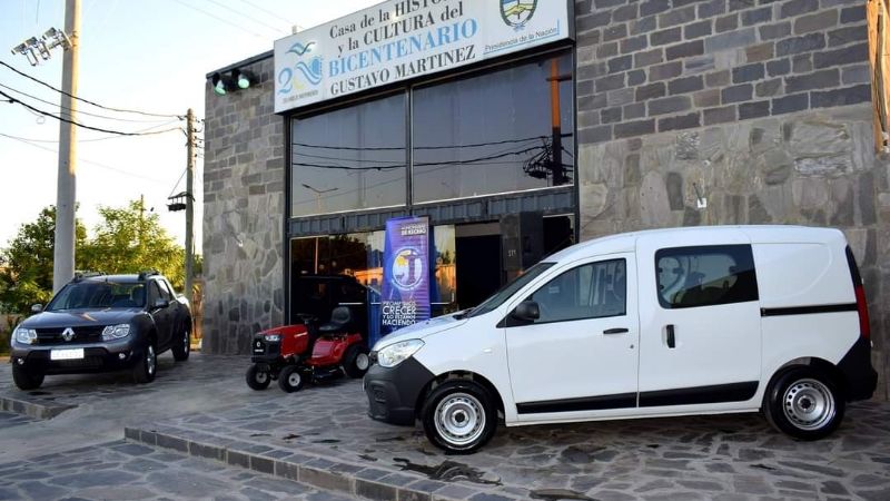 Nuevos vehículos y maquinaria para el municipio de Recreo