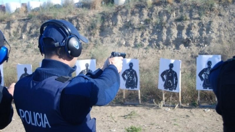 Práctica de tiro en Las Pirquitas