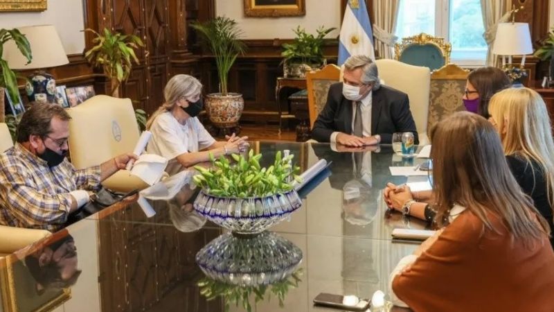 Alberto Fernández: "Debemos terminar con la sociedad machista"