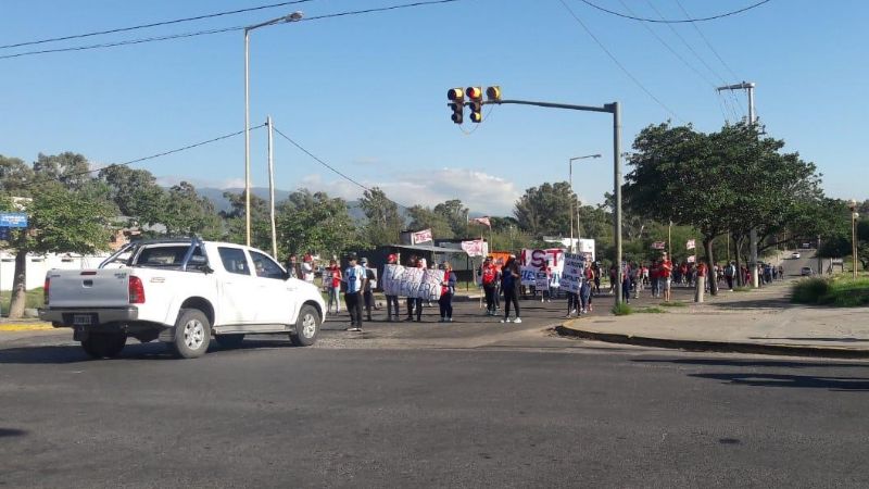 Catamarca se sumó a la jornada piquetera nacional