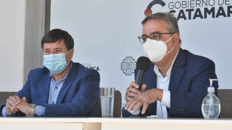 Arroyo y Jalil anunciaron un 50% más en las tarjetas Alimentar