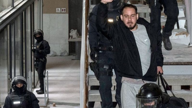 Violentos reclamos en España por la libertad del rapero antimonárquico