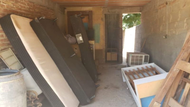 Desalojaron a una mujer y sus dos hijas en San Antonio de La Paz