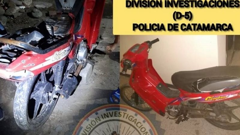 Tras un allanamiento recuperan una motocicleta