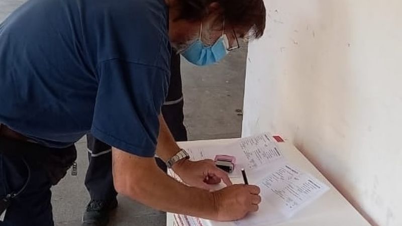 Covid-19: llegaron 4500 vacunas